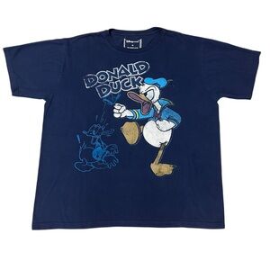 Donald Duck Men’s Disney Short Sleeve Shirt Size XL